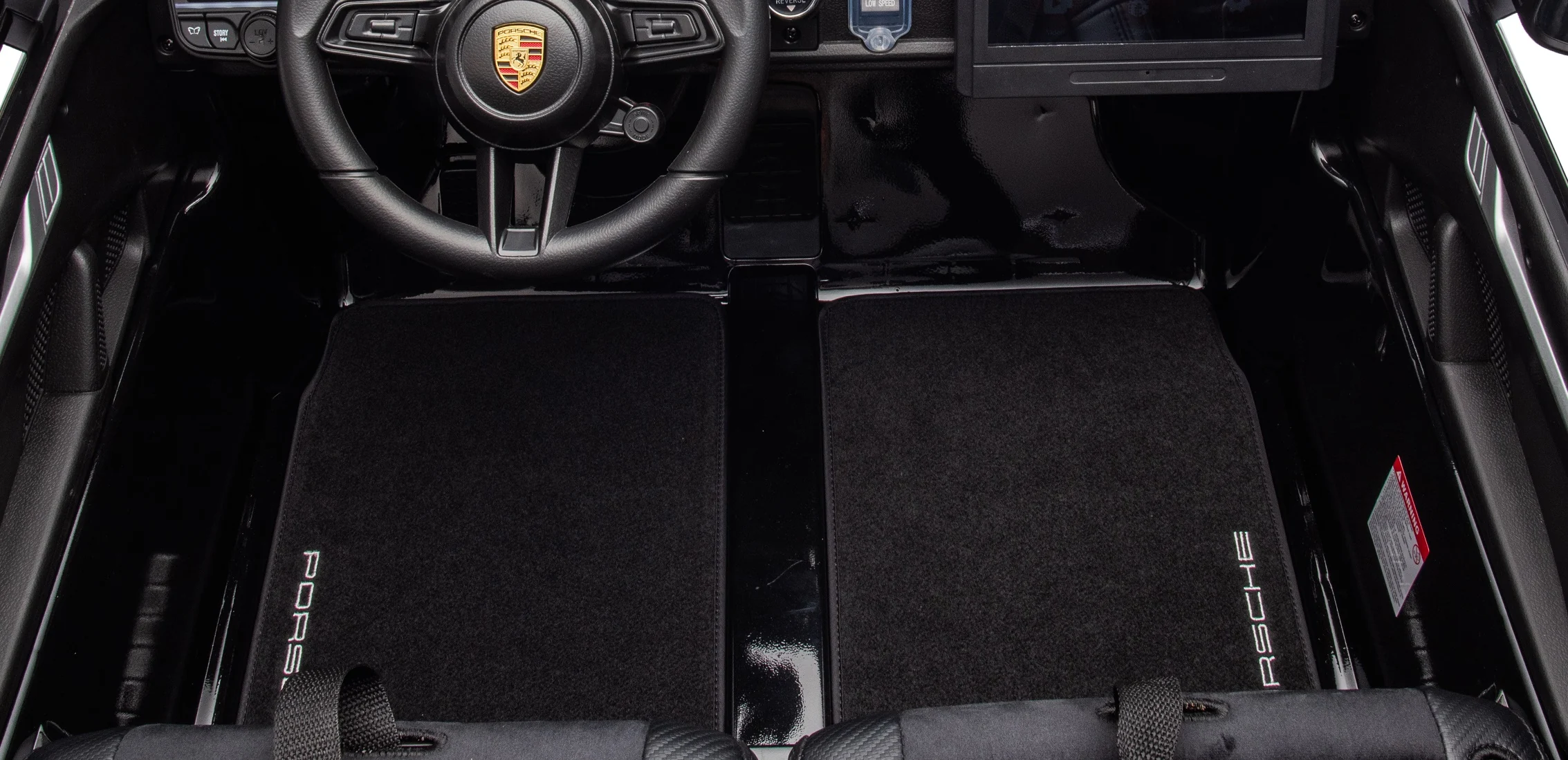 Kinderauto Porsche 911 GT3 24V 4WD 2-persoons zwart