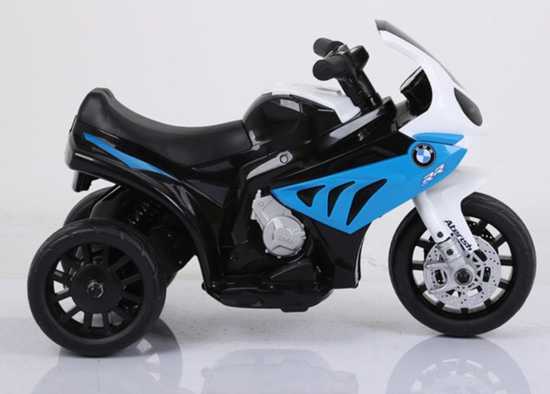 BMW S1000RR kindermotor 6V blauw