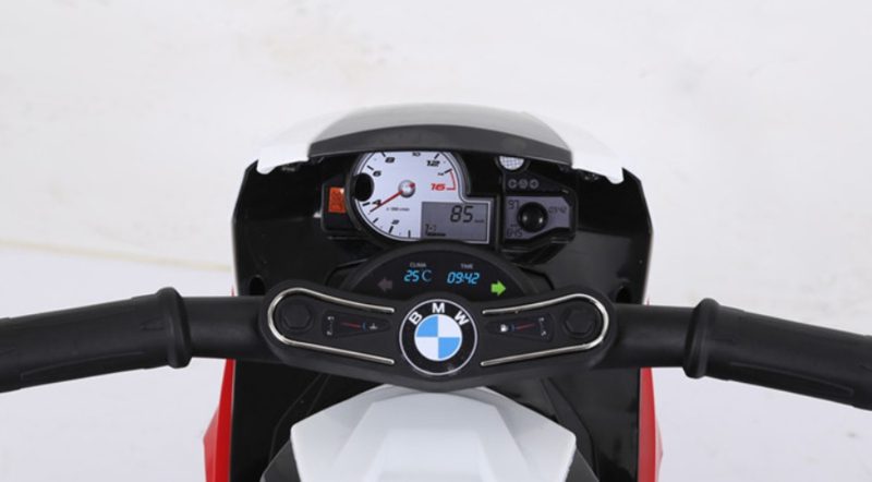 BMW S1000RR kindermotor 6V blauw