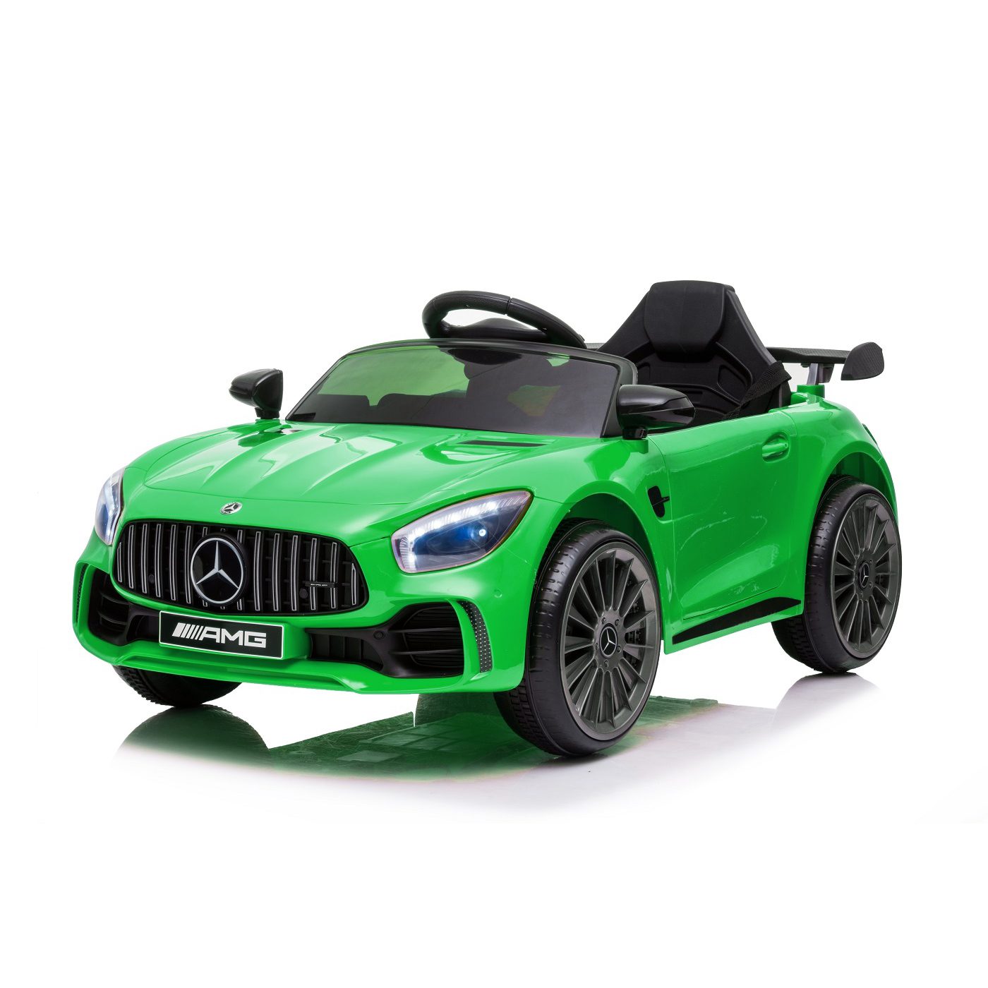 Mercedes-Benz GT-R AMG Groen 12V Afstandsbediening, MP3, AUX