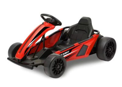 Drift Kart Fast track rood 24V , 2x12V7ah accu, 15Km/h, 200w motoren