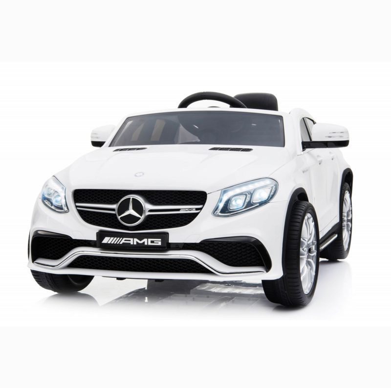 Mercedes GLE63 AMG wit 12v afstandsbediening leer