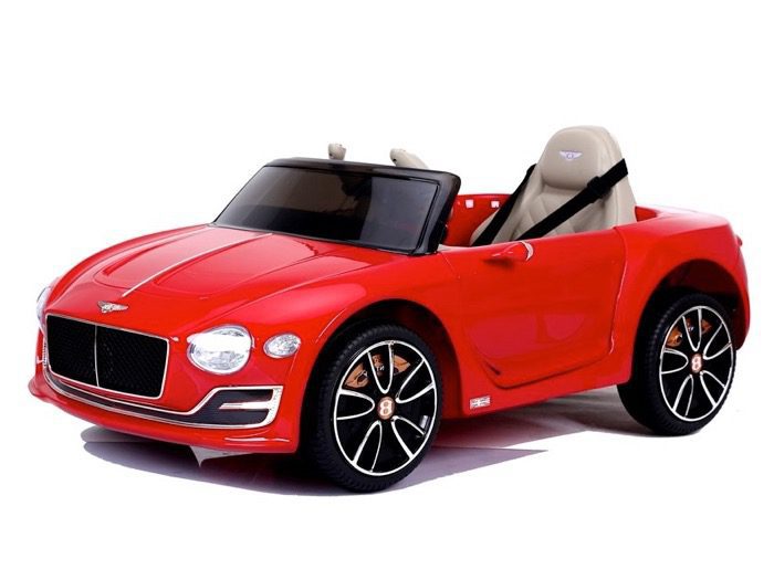 Bentley EXP 12v Cherry red Rubberbanden / MP3 Afstandsbediening