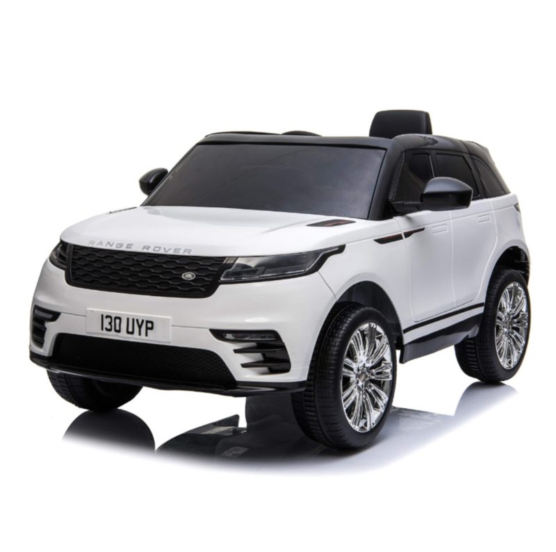 Land Rover Evok12v wit Leder / Rubberbanden 2.4ghz RC – Omidbikes